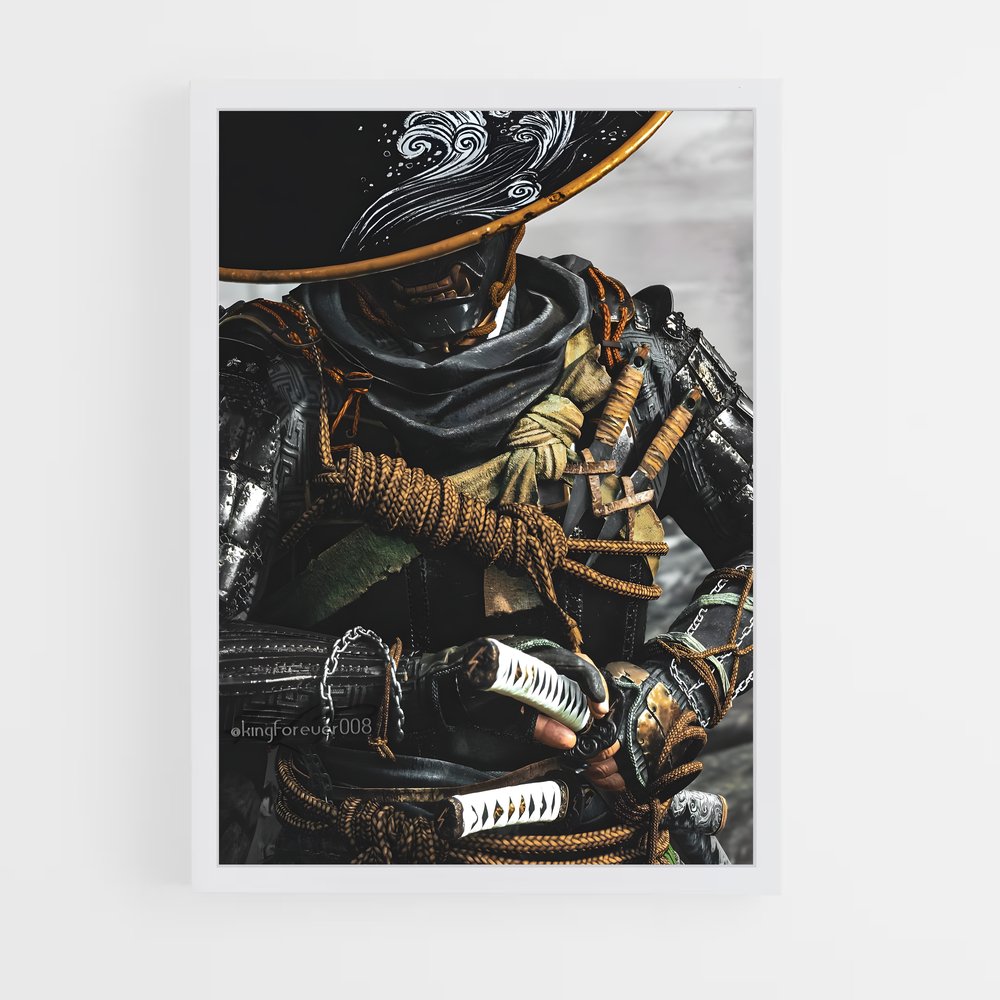 Poster L'Épée du Pirate – affiche Ghost of tsushima (vue 3)
